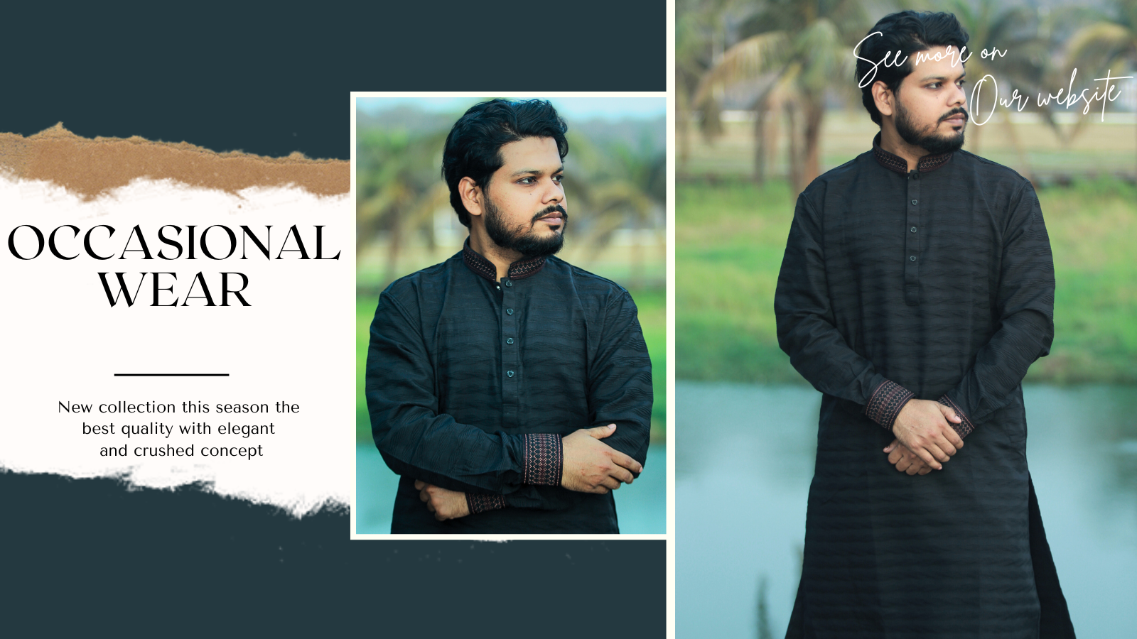 New collection this season the best quality with elegant and crushed concept
